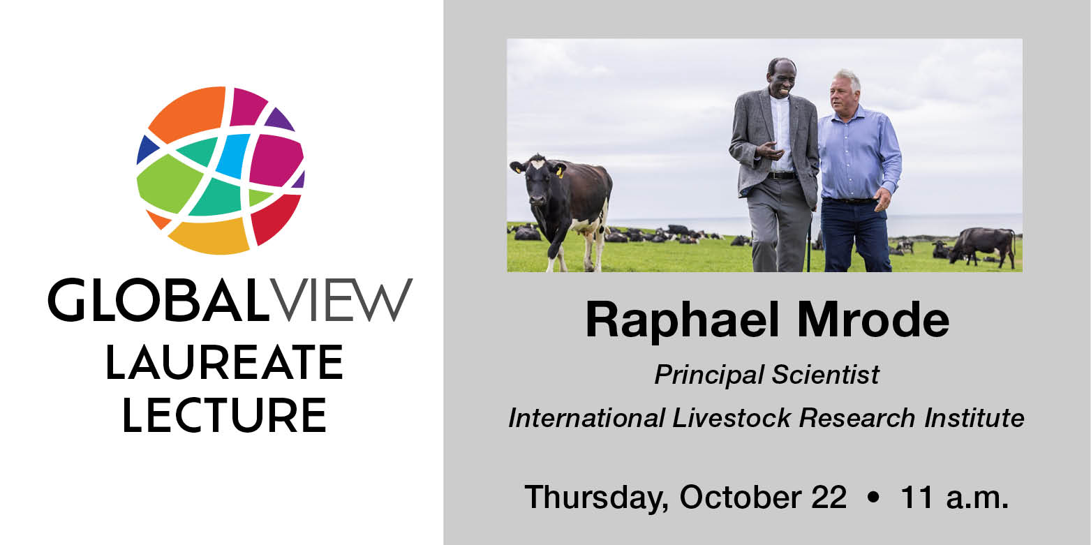 Raphael Mrode World Food Prize Lecture at Grand View University Raphael Mrode World Food Prize Lecture at Grand View University